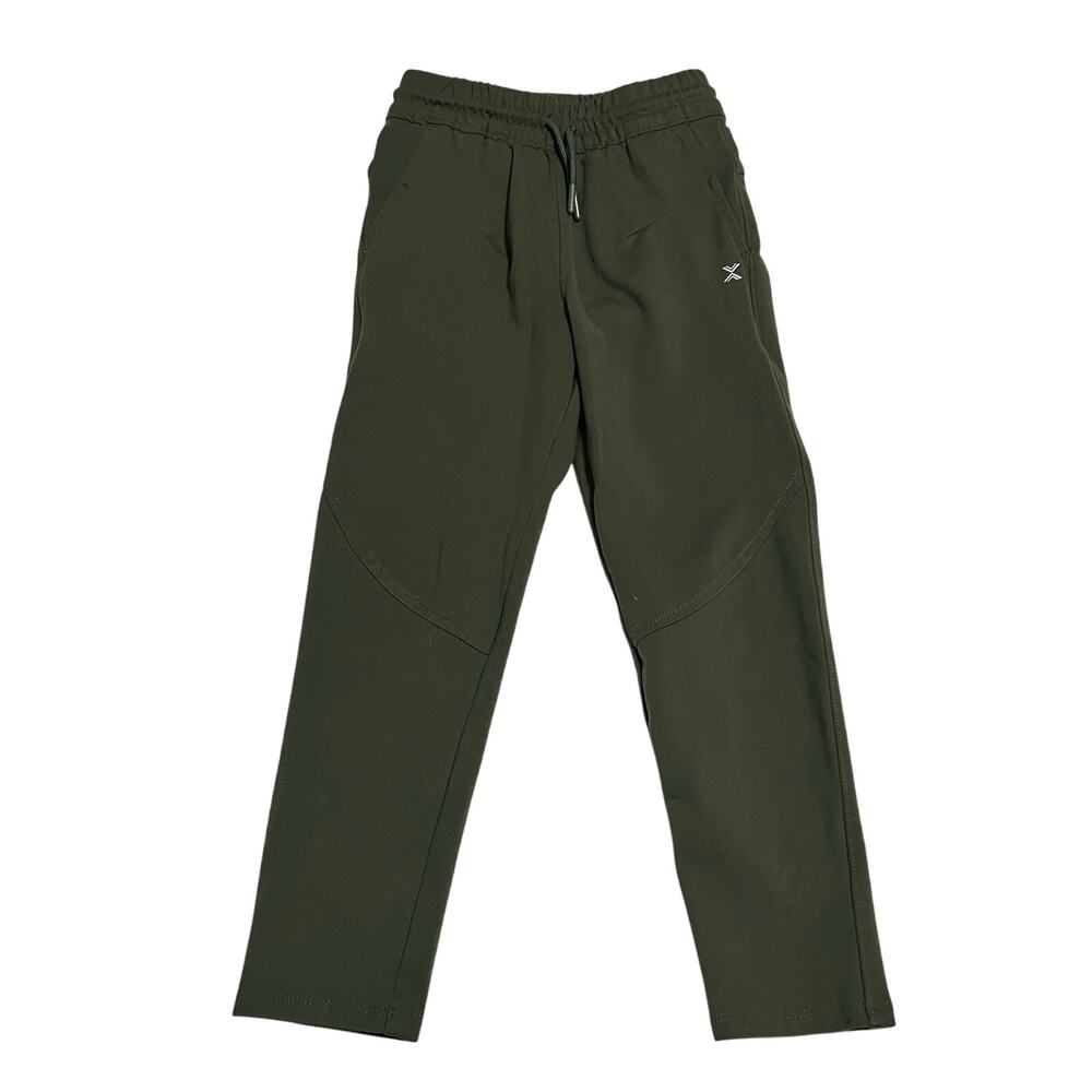 Xersion Quick Drawstring Jogger Pants XXS 4-5 Green